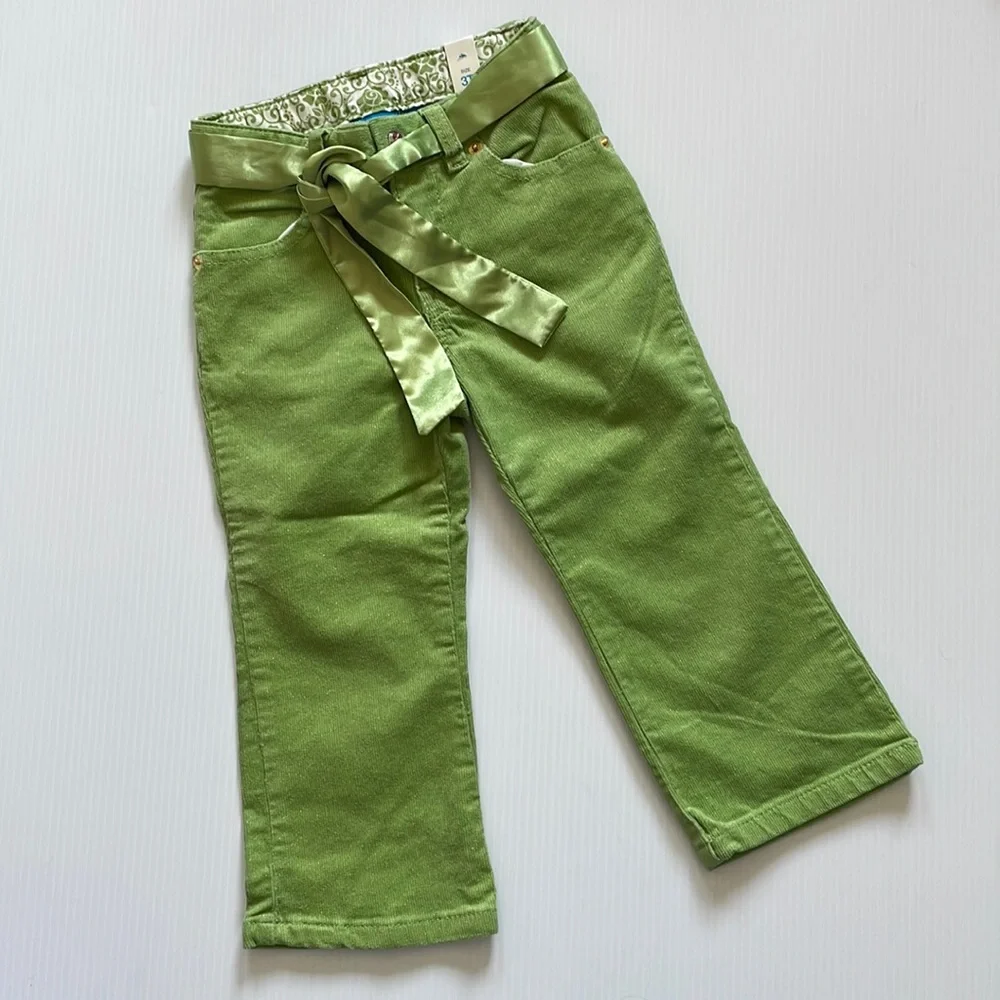 The Children’s Place light green with gold glitter pants. Girls size 3T